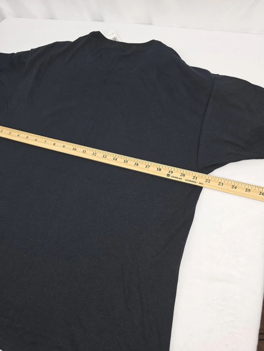 Fruit Of The Loom Black Fish Graphic Tee Orange Teal Fish Size Large NWT AG-3466 - Picture 5 of 8